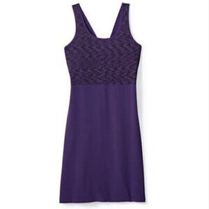 Smartwool Women's Medium Purple Merino Willow Sleeveless Dress Athleisure Casual